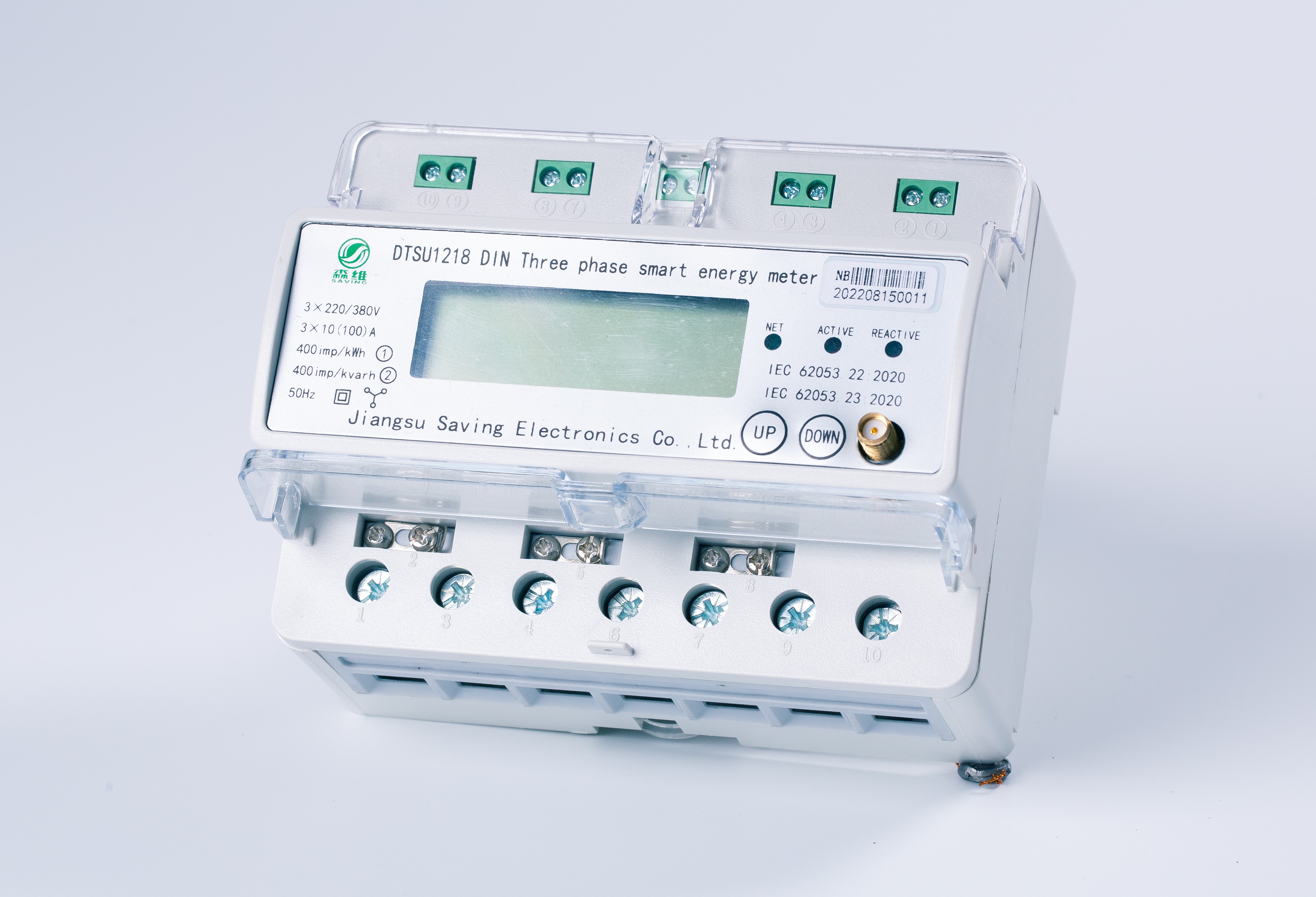 三相導軌式有功電能表 三相導軌式有功電能表